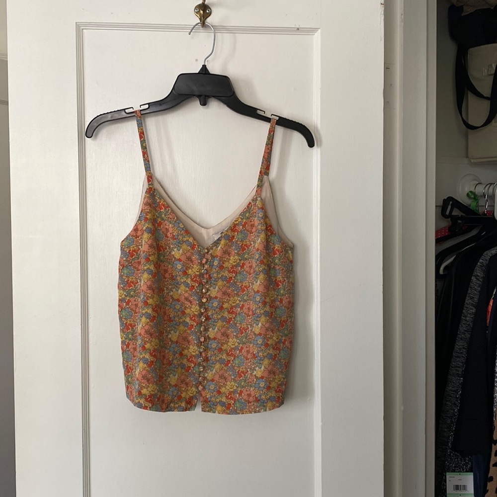 Madewell floral cami